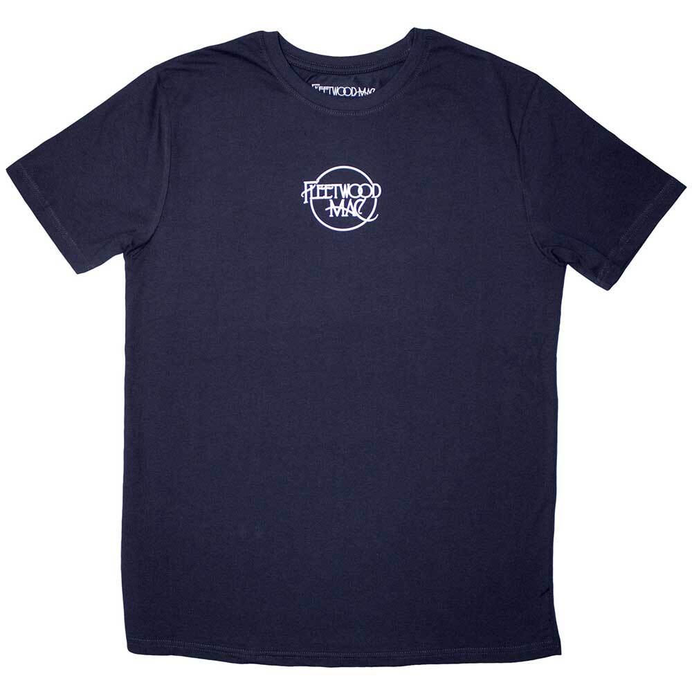 

Fleetwood Mac Mini Classic Logo T-Shirt Blue New S