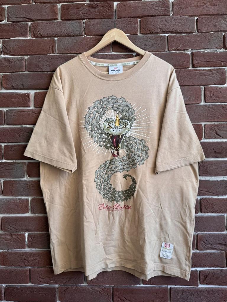 Ecko Unltd Vintage Rap Garden Of Evil Snake Tshirt Streetwea Unisex T-Shirt