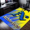 Athletics Oakland Emblem Rug Office Carpet Non-Slip Mat, Chair Rug Floor Covering for Gaming, Bedroom, Living Room , Home Decor Christmas Gift