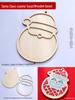 Bamboo Coaster & Placemat DIY Kit for Kids - Square & Round Mosaic Base