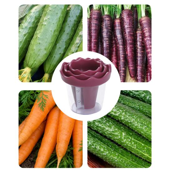 Vegetable Roll Slicer Spiral Curler, Stainless Steel Blade Handheld Twister, Creative Home Cooking Accessory Rotatable Fruit Cutter for