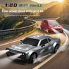 1/20 Terénní dálkově ovládané driftovací auto s více světelnými režimy ovládanými aplikací Dětský dárek pro dálkově ovládané