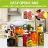 Household Automatic Jar Opener One-Button Automatic Bottle Cap Opener Handheld Jar Can Tin Opener Restaurant Kitchen Bar Tools