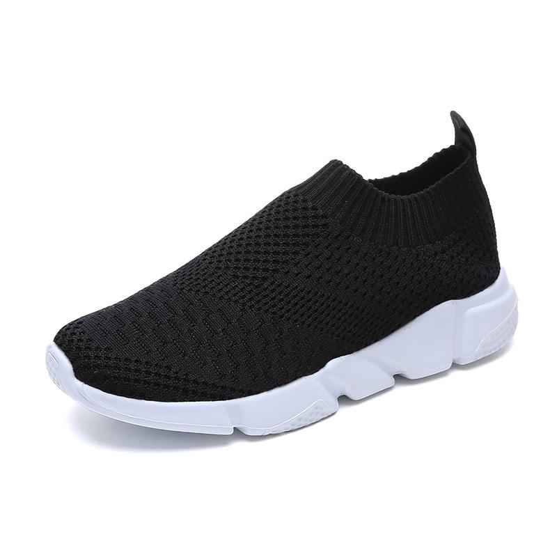Fashion Rimocy Spring Summer Knitting Sneakers Women Light Breathable Mesh Flats Woman Non-slip Soft Bottom Casual Socks Shoes 2025