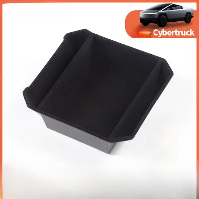 Tesla Cybertruck Középső Kartámasz Tárolódoboz ABS Flokkolt Tárolószervező Autós Kiegészítők Cyber Pickup Teherautó Rendszerezés