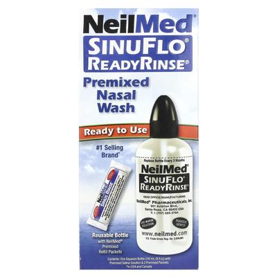 Sinuflo Readyrinse, Premix Nasal Wash, 2 Pack