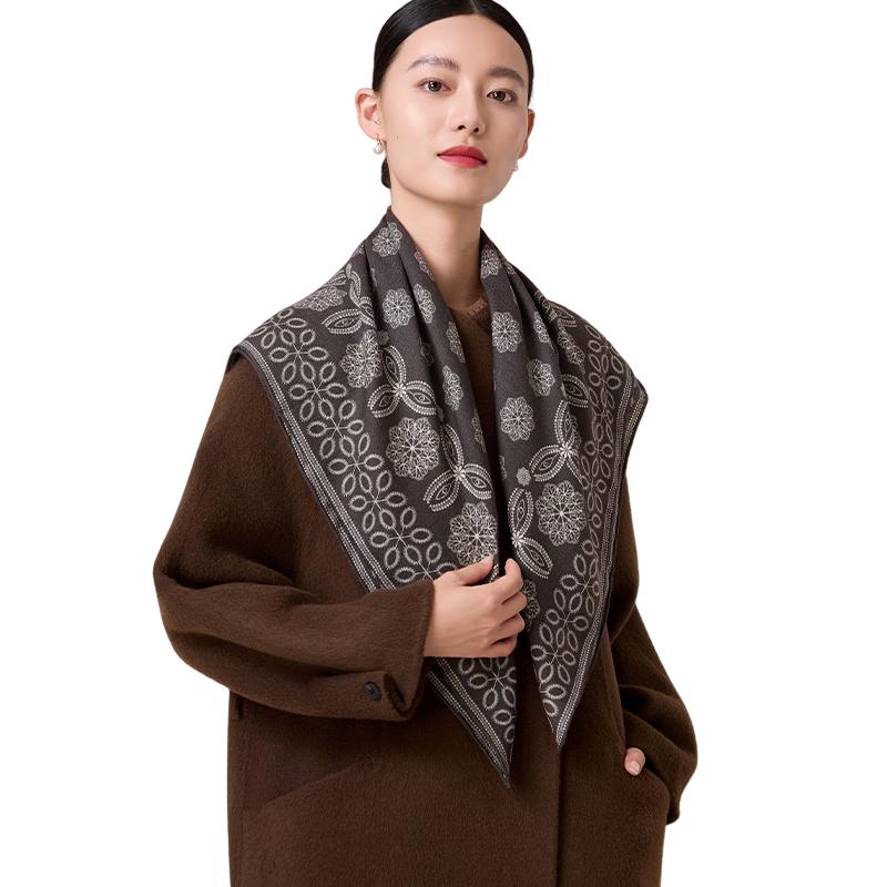 

Shanghai Story Women s Midsummer Night s Dream Silk Wool Printed Scarf 65cm*65cm