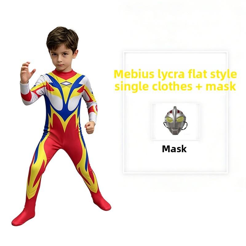 Ultraman Mebius Kostým na Halloween Kombinéza Cosplay Divadelní oblečení Pro děti