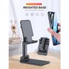 Metal Desktop Tablet Holder Table Cell Foldable Extend Support Desk Mobile Adjustable Phone Holder Stand