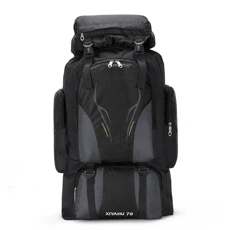70L Travel Backpacks Outdoor Unisex Camping Backpack Men Tactics Sports Mountaineering Fishing Water proof Climbing backpack
