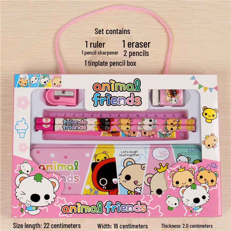 Geschenkset Schreibwaren für Kinder: Geburtstags- und Weihnachtsgeschenk für Jungen und Mädchen