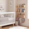 Kinderzimmer Massivholz Schwebendes Bücherregal und Aufbewahrungsregal
