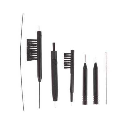 9Pcs Hearing Aid Cleaning Tools Hearing Aids Cleaning Kit Brush Vent Cleaner Cleaning Wire With Magnet And Wax Loop Cleaning