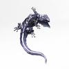3D Araç Plakası Pencere Gecko Gekko Mekanik Kertenkele Amblemi Krom PVC Etiket
