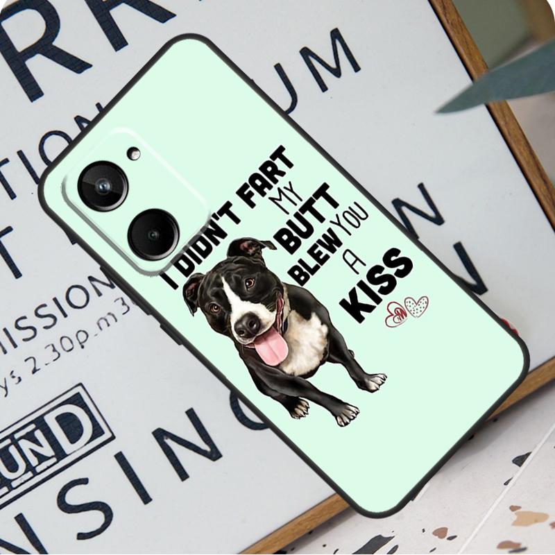 

Pit Bull Lovely Pet Dog Pitbull For Realme 12 11 10 9 Pro Plus GT5 GT Neo 6 C55 C53 C51 C35 C33 C30 C25s C21Y C31 C67 Case Realme 11 Pro Plus