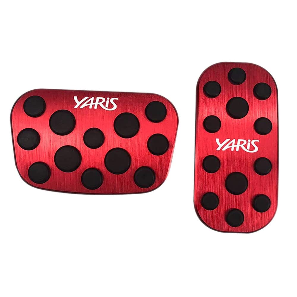 

BOYOUS Toyota New Yaris Yaris Cross 10 Series Специально разработанные высококачественные алюминиевые педали Не требуется инструментов YARIS CROSS Накладка на педаль тормоза и газа