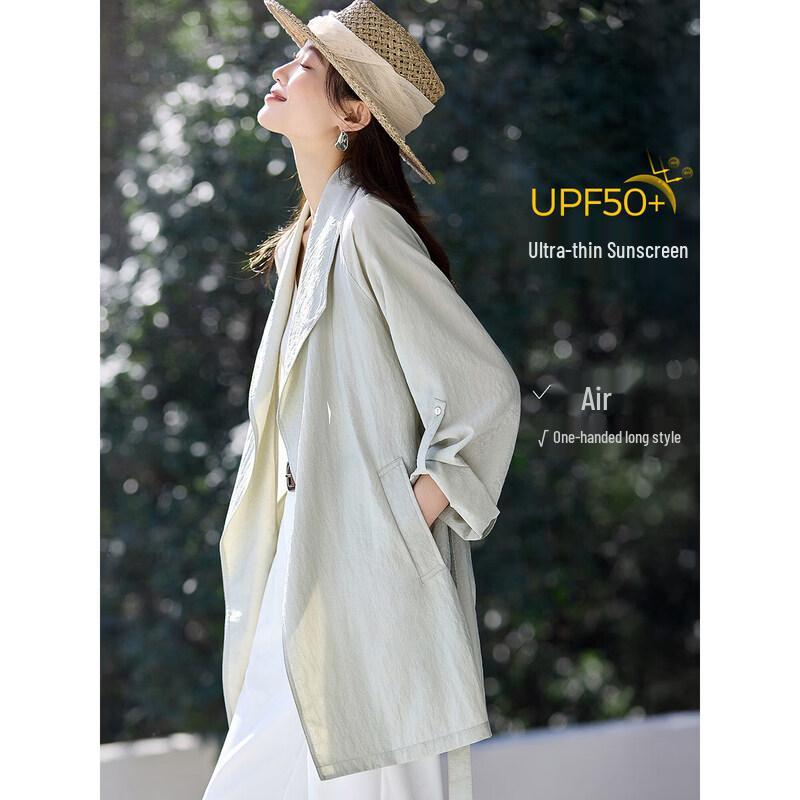 Women s Relaxed Fit Long Trench Coat XL