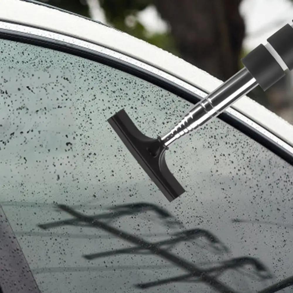 Multifunctional Rearview Mirror Squeegee Extendable Handle Car Side Mirror Squeegee