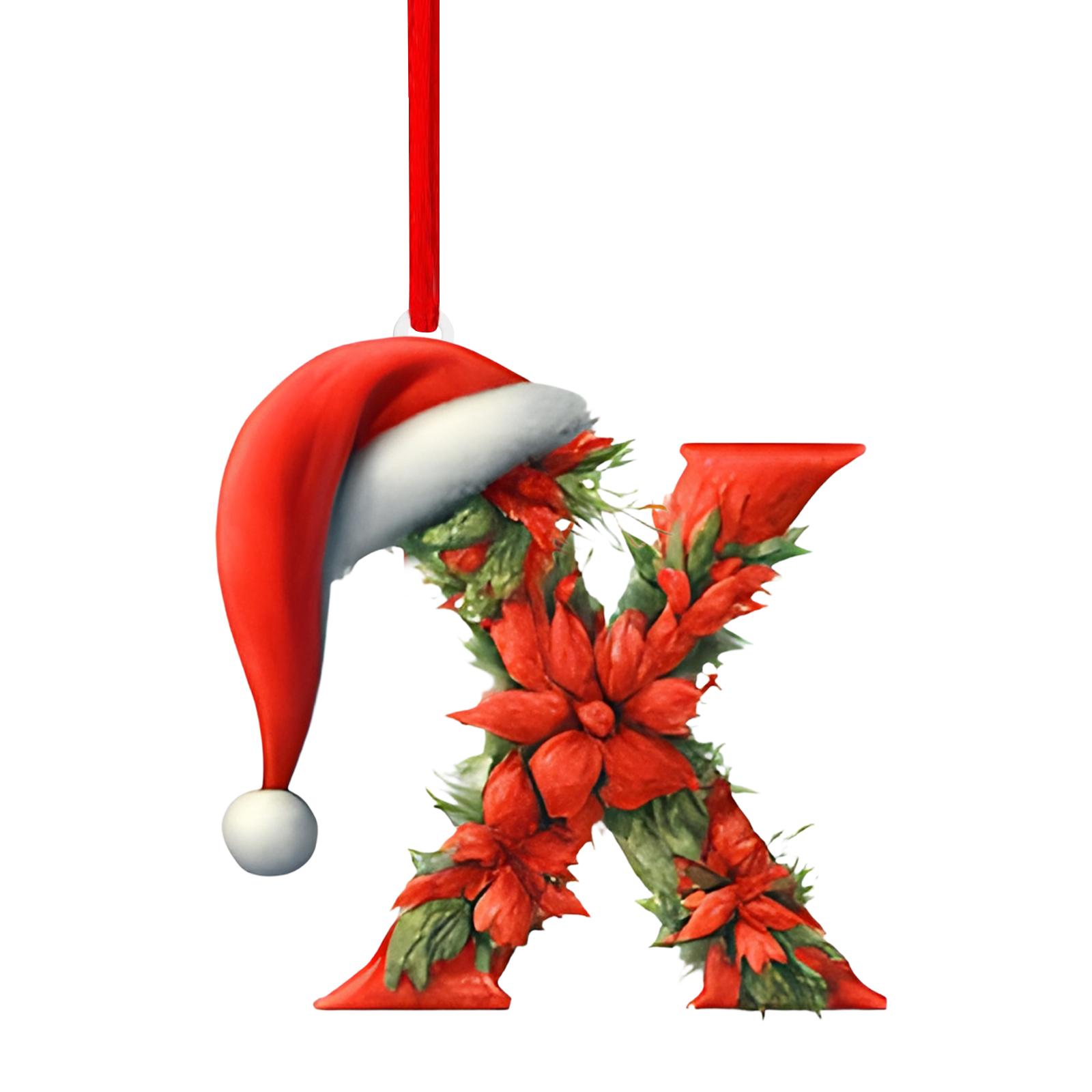 

26 букв,Рождество,Украшения,Акрил,1 One Size