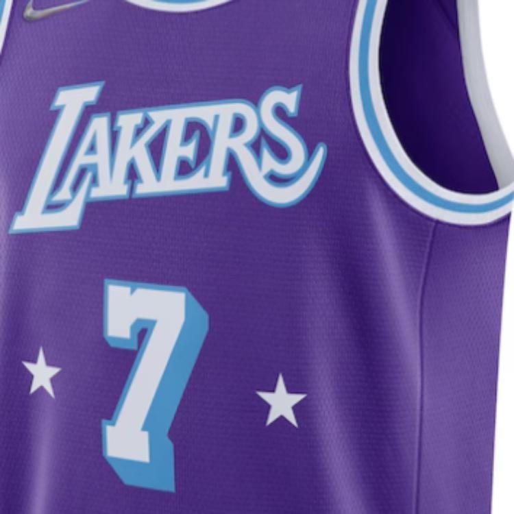 Nike x NBA LA Lakers 21-22 Jerseys 'Camelo Anthony 7' Men's DB4032-509