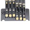 1Set 6 Strings Headless Guitar Bridge Fanned Fret Tailpiece Tremolo Bridge For Electric Guitar