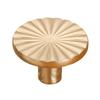 Set of 6 Elegant Drawer Knobs Brushed Brass Finish Zinc Alloy Handle for Modern Minimalist Home Decoration Daily Use