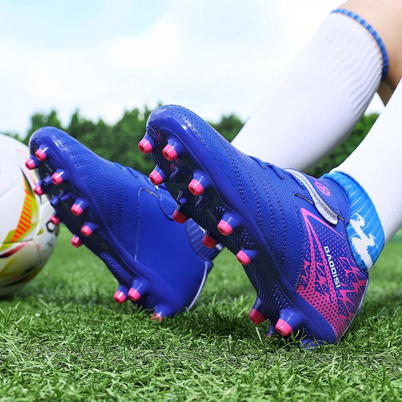 Kids Soccer Shoes Boys Football Shoes Training Artificial Captain Football Shoes Kids Football Shoes