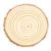 Natural Wood Slices Round Pine Logs DIY Crafts Painting Wedding Festivals Decoration5# 11-12cm