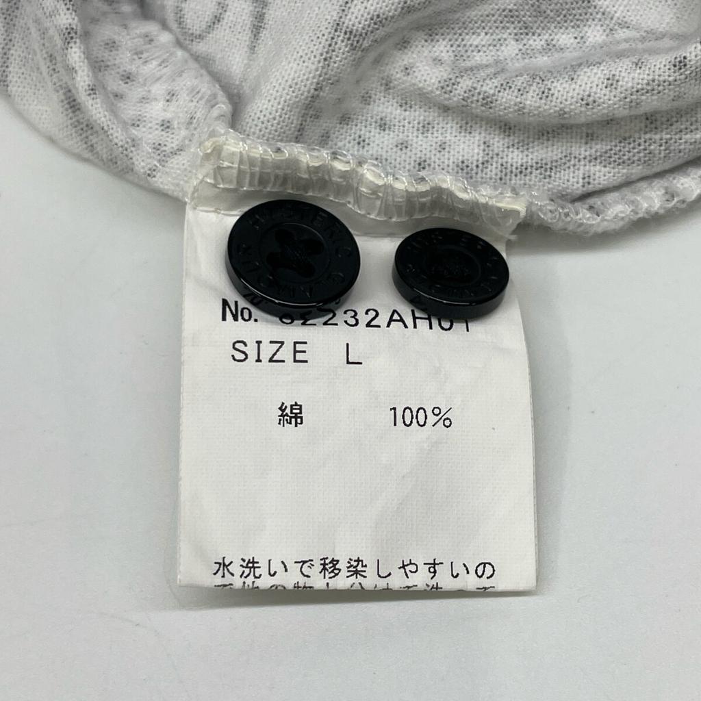 HYSTERIC GLAMOUR ×VAMPIRELLA CAUGHT DEMON pattern 02232AH01 shirt tops L whiteUsed