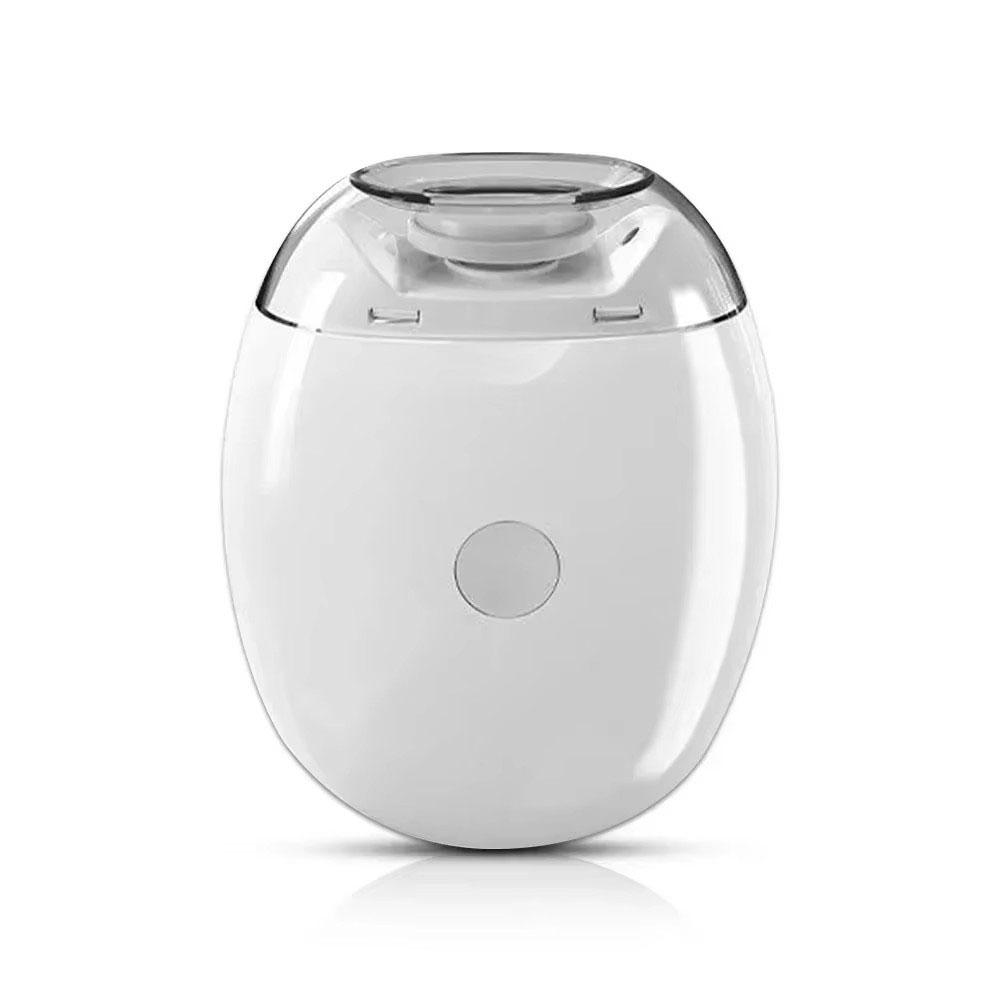 2 IN 1 Electric Nail Clipper Cutter With LED Light Automatic Nail Grinder Trimmer For Baby Mini Manicure Tools Nail Care белый