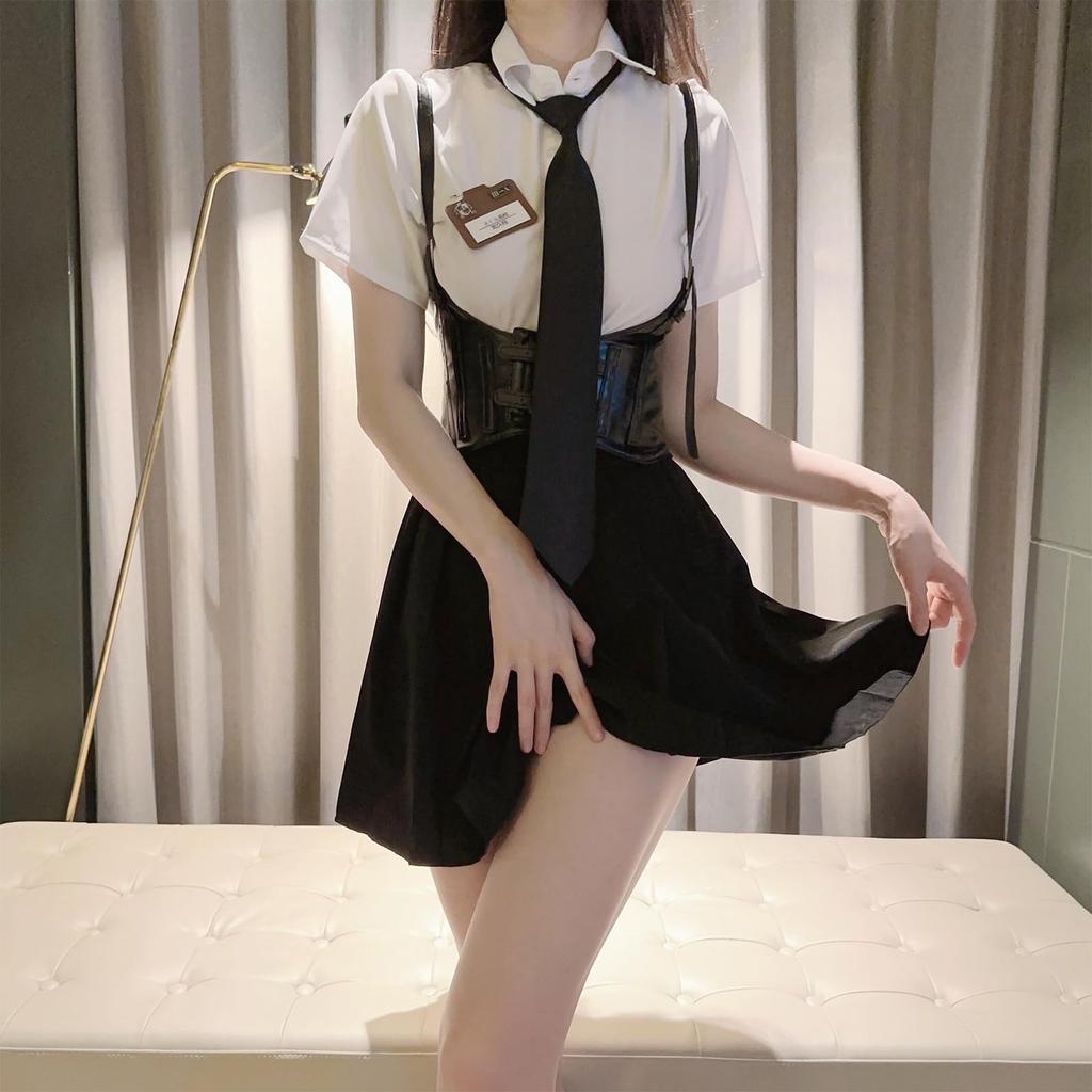 Sexy OL Cosplay Female Teacher Secretary Uniform Lingerie Erotic Erotic Underwear Small Breasts Adult Bodycon Temptation Cute Extreme Cosplay Costume