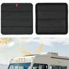 RV Window Shade, Foldable Magnetic RV Skylight Shade Cover UV Rays Protection  Trailer Window Cover (16  *16  , Black)
