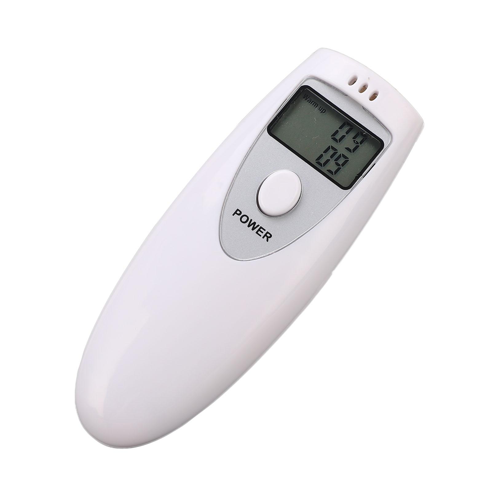 

Тестер алкоголя в выдыхаемом воздухе Одноэкранный Быстрый отклик Точный Портативный Тестер дыхания Анализатор пьянства