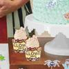 100 Pcs Halloween Cake Cups Eco friendly Cupcake Boxes Baking Supplies Tool Lining Pe Coating Festive Baby Muffins Cakes