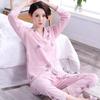 Pure cotton pajamas women's spring and autumn long-sleeved winter large-size pajamas, summer women's suits, loungewear can be worn outside