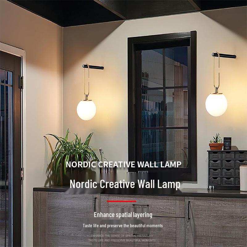 Минималистичный скандинавский подвесной светильник для ресторанов, спален или кафе