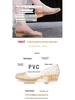 Women's Summer Crystal Wedge Sandals - Versatile, Non-Slip, Comfortable, Odor-Free, Soft Outdoor Commuting Shoes