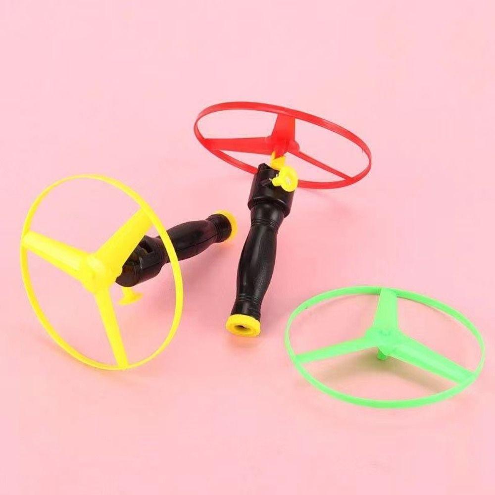 Outdoor Toys Pull String Flying Disc Pull String Pull String Flying UFO Children Gifts
