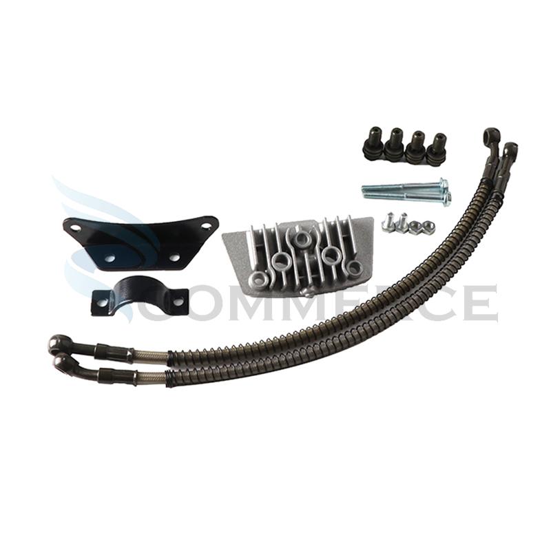 Motorcycle Oil Cooler Radiator Engine Cooling Universal For 50 70 90 110 125 140cc Dirt Pit Bike Monkey Moto Quad ATV Motocross