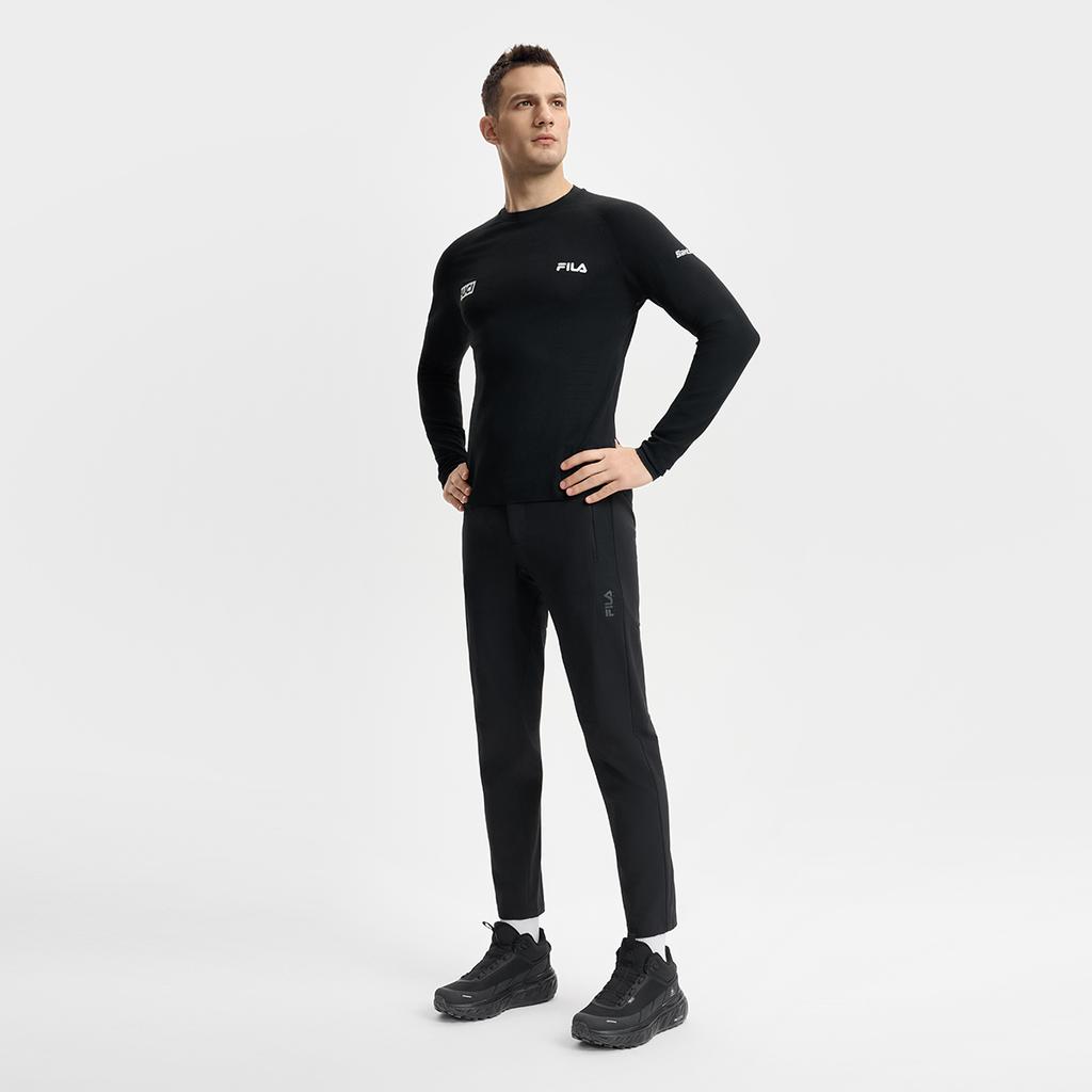 New FILA X UCI CYCLING T Shirt Men's Pitch Black A11M518401F-BK