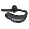 Bluetooth Earpiece Hands Free Noise Reduction Single Ear Bluetooth Headset with Battery Display for