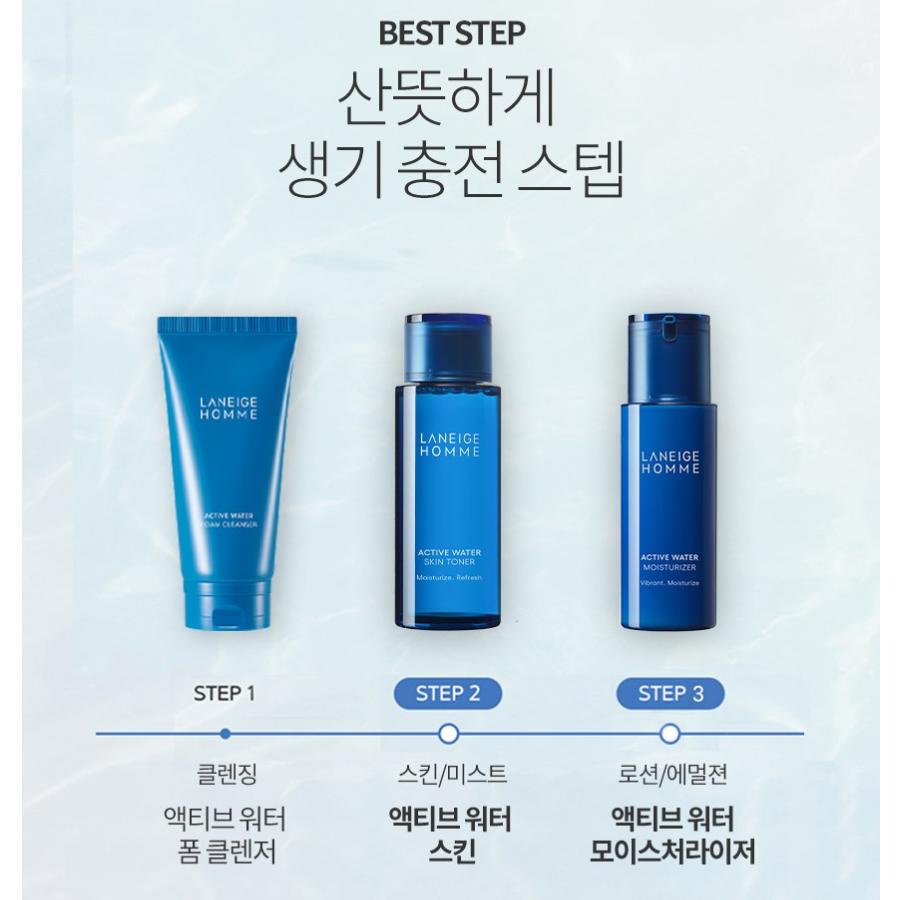LANEIGE Homme Active Water Skin 180ml