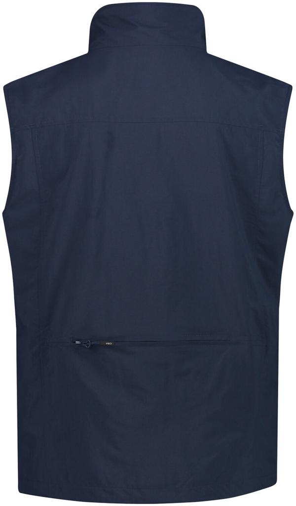 Куртка CMP Мужская жилетка с несколькими карманами черно-синяя