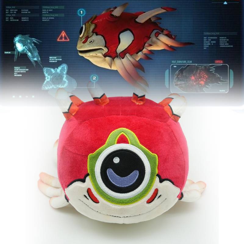 Cartoon Stuffed Plush Set For Subnautica 2 Oculous Crashfish Floater Ghost Leviathan Fan Merchandise