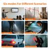 Magnetic Pocket Work Light Super Bright Flashlight LED Torch Light  Outdoor Camping Work Lighting