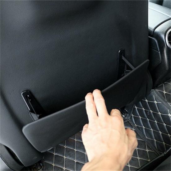 Black Car Seat Back Panel Cover Trim For Benz C W205 E W213 GLC W253 W257