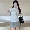 Women'S Summer Sportswear Quick-Drying Long-Sleeved Stand-Up Collar Running Tight-Fitting Sun Protection Top