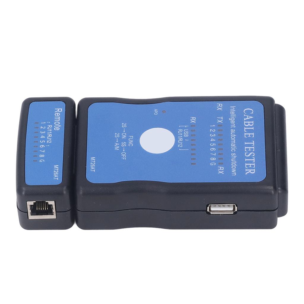 Network Cable Tester Multifunctional Intelligent Testing Split Type Handheld POE Tester for Ethernet