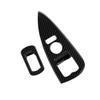 Carbon Fiber Style Window Lift Switch Panel Cover Trim For Chevrolet Corvette C6