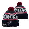 49er Team 2025 Autumn/Winter Wool Pom-Pom Knit Hat - Warm Embroidered Couple Style
